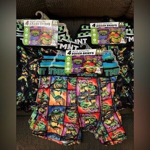 (3) 4 Pack Teenage Mutant Ninja Turtles Boxer Briefs- Size Boys XL 14/16